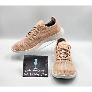 Allbirds Women's Peach Cream Mesh Tree Runners  Lightweight Sneakers Size 9 2962